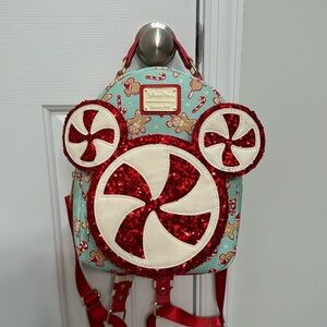 Loungefly Disney’s Mickey Mouse Holiday Treats Mini Backpack